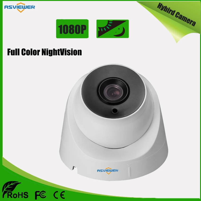 

SONY IMX291 F1.4 3.6MM Lens Ultral Low Illumination 0.0001 Lux FULL Color Starlight Camera See dark without IR leds AS-MHD2308SC