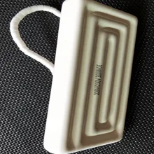 Белый 220 В 300 Вт плоский ИК инфракрасный керамический нагреватель пластины воздуха нагревательный коврик для BGA станции плесень с металлическим зажимом