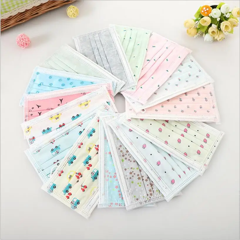 

10pcs girls Women disposable mouth mask Adaults Anti Haze Mask anti-dust mouth mask Windproof Mouth-muffle Flu Face mask