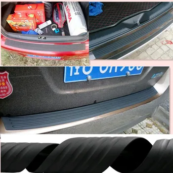 

Car Rear Bumper Rubber sticker For Volkswagen VW Polo Passat B5 B6 CC GOLF 4 5 6 Touran Bora Tiguan Peugeot 307 206 accessories