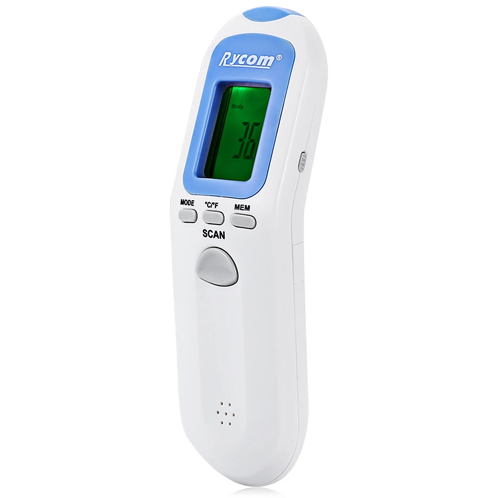 

Baby Termometro Digital IR LCD Infrared Dual Mode Adult Forehead and Body Ear Thermometer Measurement with Alarm Function