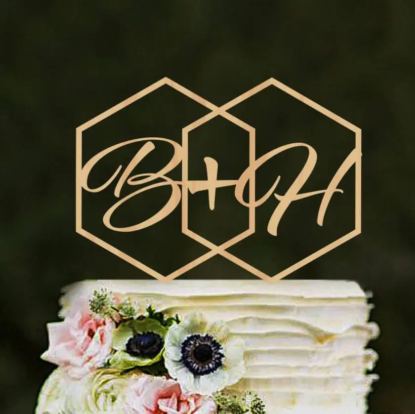 Buy Last name toppers for wedding cake