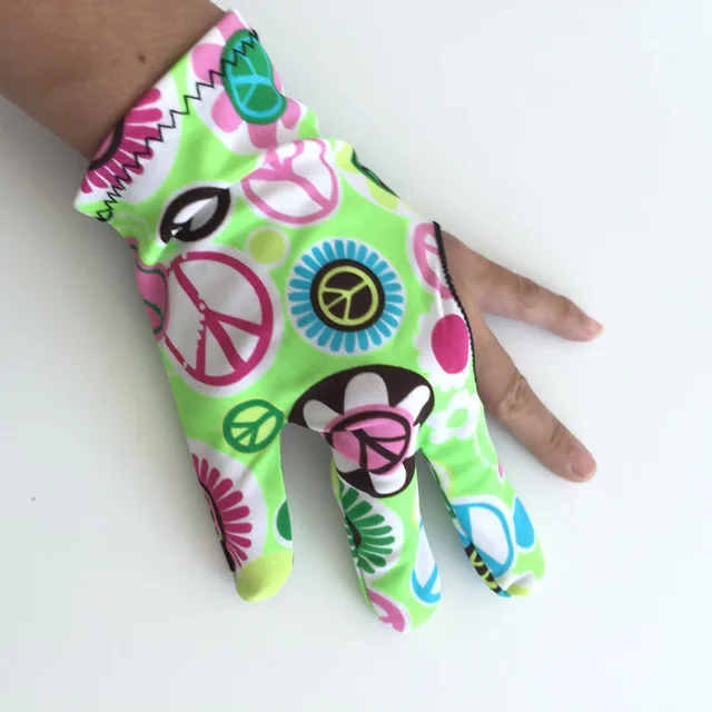 Latest Billiards gloves Fluorescent Green Gift Pool Gloves Limited