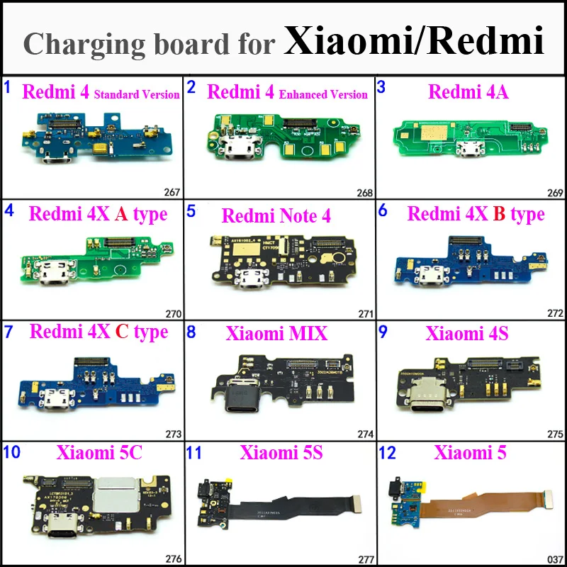 2 шт. для Xiaomi 4S 5S 5C 5 Mix Redmi 4 4A 4X Note 4 Note 4X порт зарядки Micro USB для подключения зарядного устройства микрофон с гибким кабелем доска