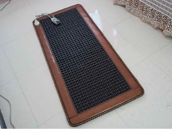 

New Arrival Jade Cushion Mattress Natural Tourmaline Mat Physical Therapy Mat Korea Heated Mattress 0.7X1.6M Free Shipping