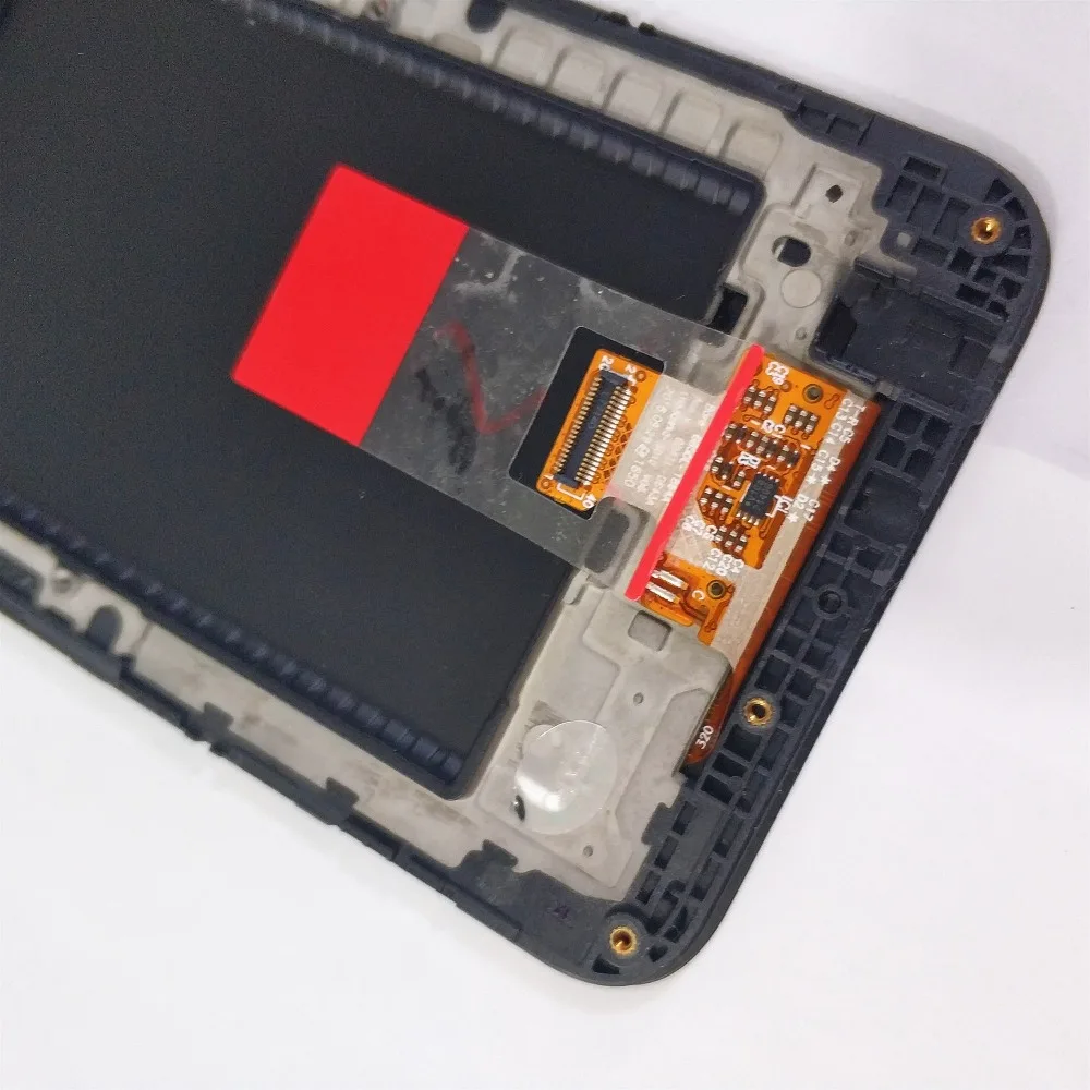 Для LG K10 2017 M250 M250N M250E M250DS ЖК дисплей с рамкой кодирующий преобразователь