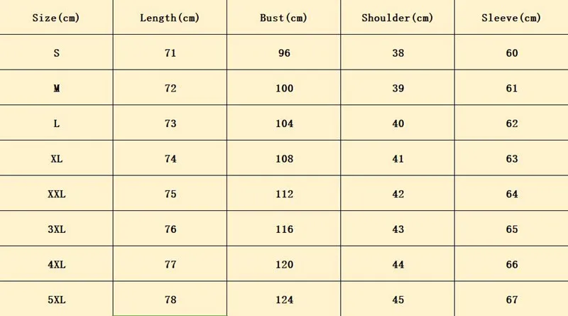 BLOUSE SIZE