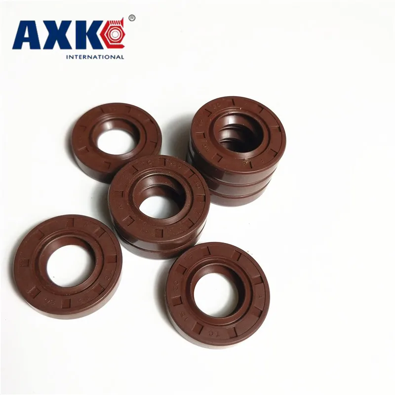 AXK 1 шт. 45x75x 5/8/10/12 коричневый Витон ФКМ фторопласт резиновая пружина Duoble губа TC