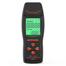 Meterk портативный мини цифровой дозиметр излучения ЖК-дисплей EMF детектор электромагнитного поля тестер Дозиметр Тестер