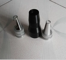 black doll laser carbon tip head probe +1064+532nm yag laser parts 3 pcs per lot for sale laser parts 532 nm laser tips head probe for color tattoo black doll laser tips for sale