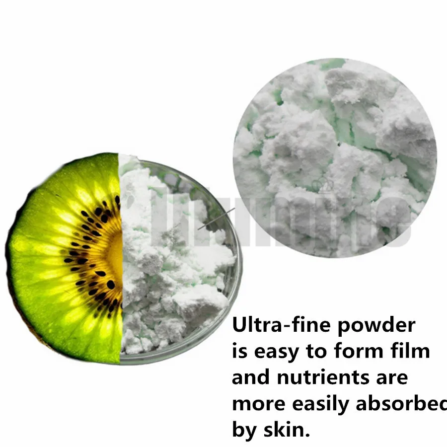 Kiwipruit киви моделирование шелушить мягкий порошок для маски-пленки очистки тонкой пор салон красоты маска 450 г пополнение продуктов высокого качества