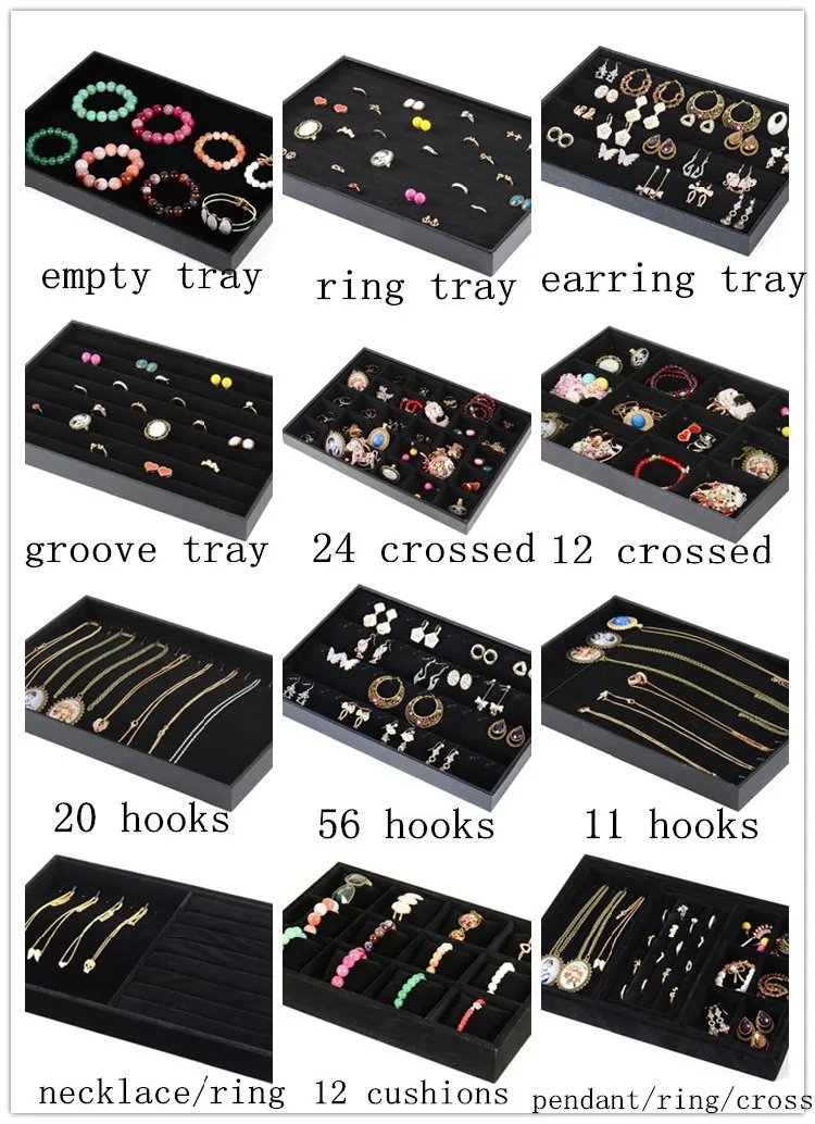 black tray
