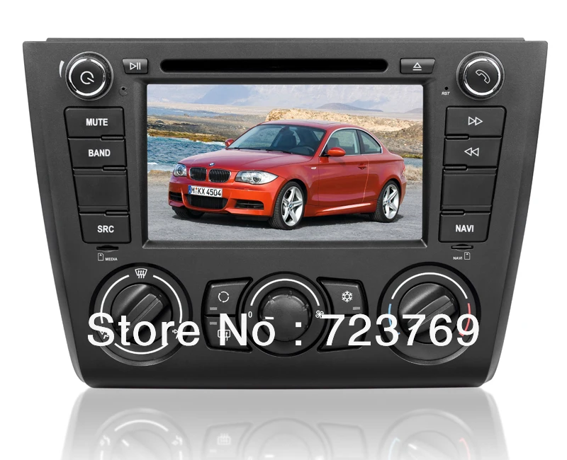 Автомобильный DVD gps навигатор для BMW E87 с Bluetooth