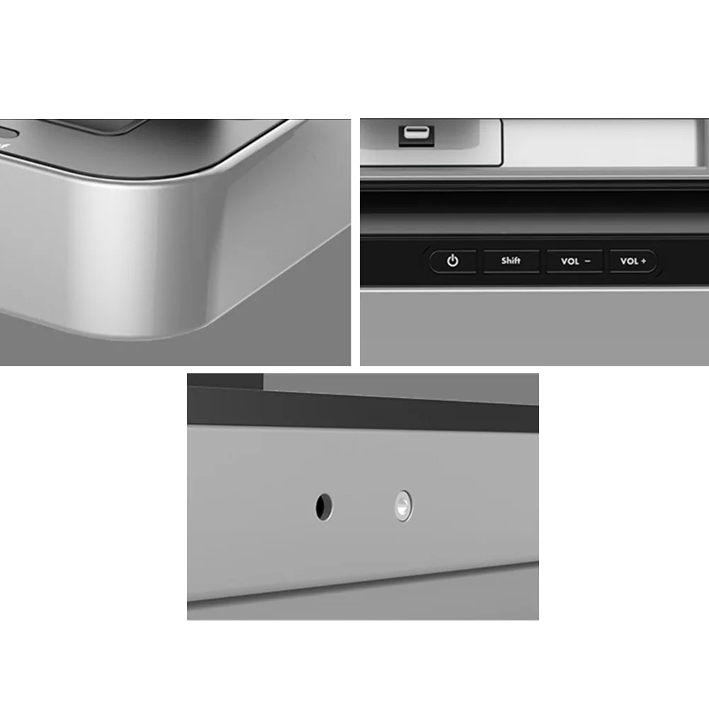 

USB Audio Phone Holder Speaker Function Multi Purpose Music Play Press Button Charging Base Type C Home Plug And Play For Switch