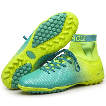 

Size 38-44 High Ankle Turf Futsal Boots 2017 Top Superfly Soccer Shoes Men Cheap Original Indoor Football Cleats Women Futzalki