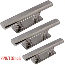 Высокое Качество Морской 316 нержавеющая сталь швартовка 6 дюймов 8 дюймов 10 дюймов для лодки яхты швартовка причал палубная веревка швартовка