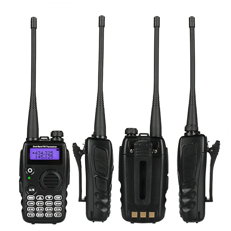 2018 новая радиодина GA 5S рация VHF/UHF 136 174/400 520MHz реальная 7W 1800mAh батарея трехцветный