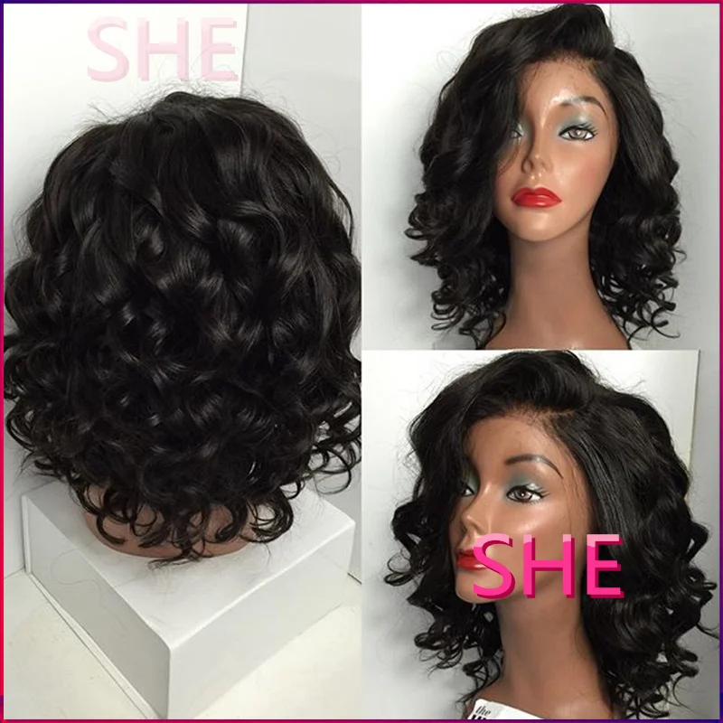 Buy New Arrival Natural Short Synthetic lace front