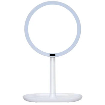 

New Rechargeable Motion Sensor Light Mirror Led Makeup Mirror Rotation Infrared Induction Makeup Mirror Battery Operated or US