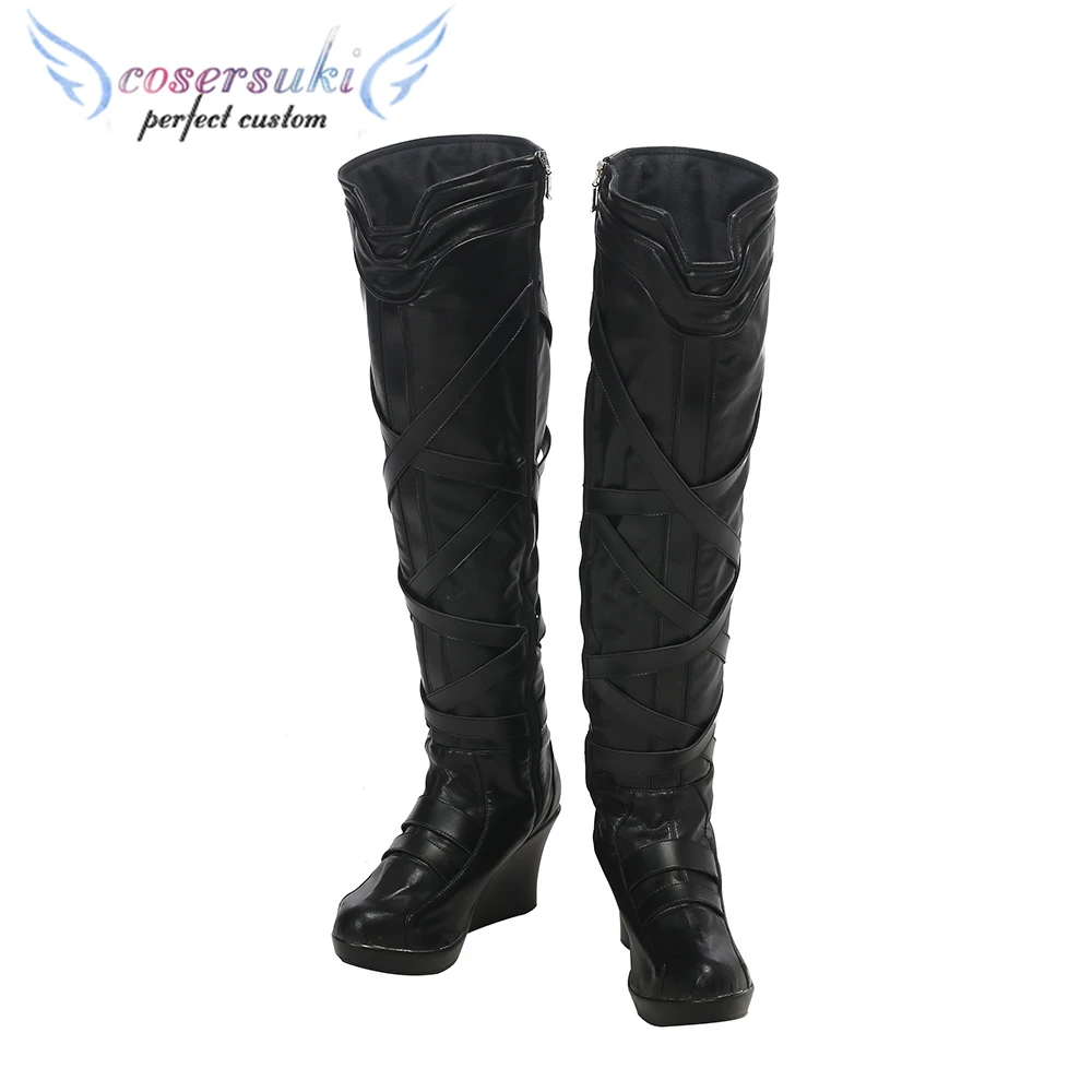 Thor Ragnarok Valkyrie Tessa Thompson cosplay Shoes Boots Professional