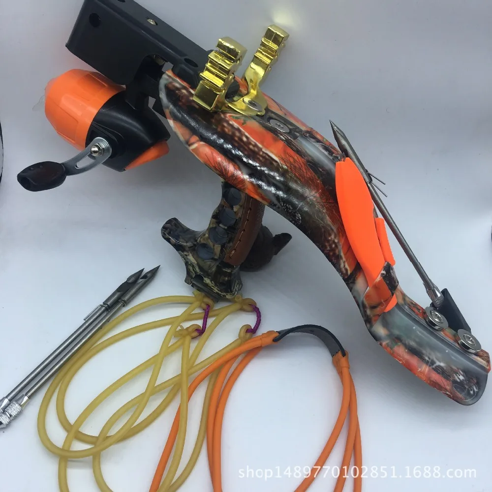 

Outdoor new infrared ray targeting five poisons fish gun fishing and hunting set multi-purpose fish gun fishing slingshot