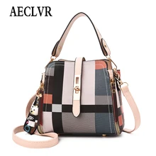 AECLVR брендовая дизайнерская женская сумка через плечо сумка-мешок Сумки из искусственной кожи высокого качества Женская сумка-мессенджер сумка для покупок Bolsa Feminin