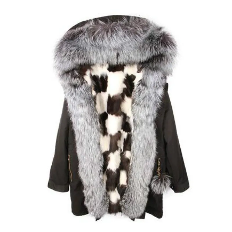 Рисунок 6 - Длинная зимняя куртка с подкладкой из лисьего меха