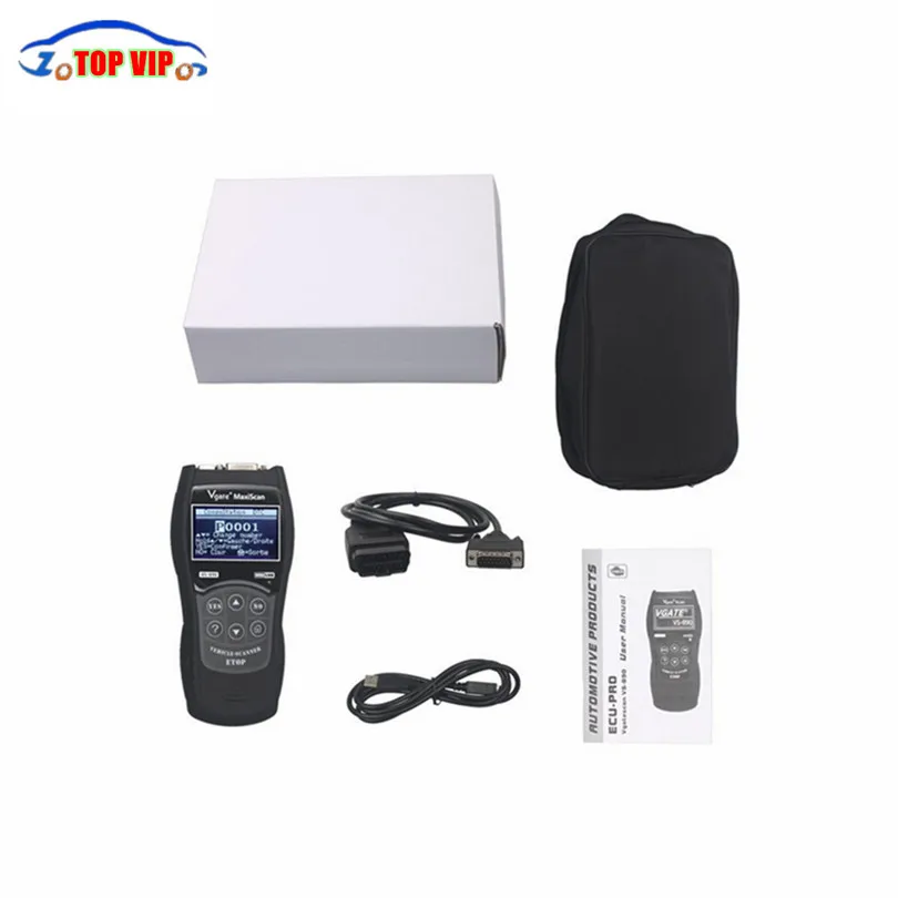 

Newest Vgate VS890 Auto Diagnostic Scanner Tool OBD2 OBDII Code Reader VS 890 Car Detector VS-890 Support CAN-BUS Free Ship