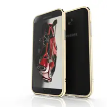 Для samsung galaxy a 7 2017 a720 a720f бампер выделите металл рамка с винты case чехол для samsung galaxy a7 2017 5.7 «A7200