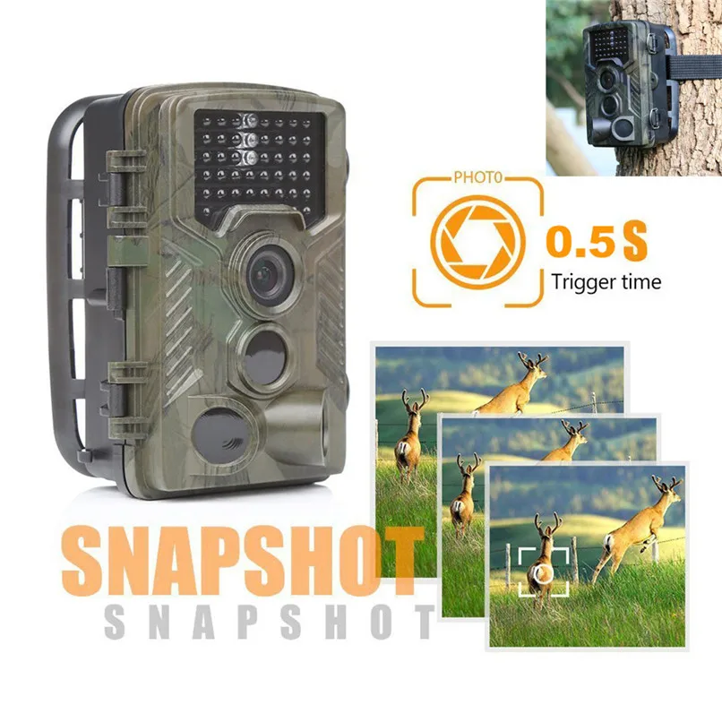 

HC800A 16MP 1080P HD Video Hunting Camera Night Vision 42LEDs IR Trail Cam Trap Infrared highlight night vision #2f19