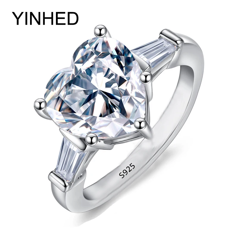 yinhed victoria wieck heart shape cz zircon engagement ring 100 real 925 sterling silver wedding - Cheap Wedding Rings Under 100 yinhed victoria wieck heart shape cz zircon engagement ring 100 real 925 sterling silver wedding - Cheap Wedding Rings Under 100