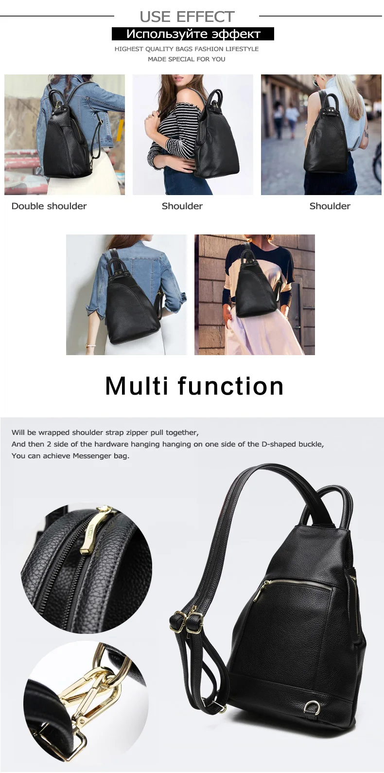 JIANXIU Для женщин Кожа Pu Рюкзак Школьные сумки Mochilas Bolsas Mochila Feminina Mujer мода Bagpack Multi-функциональные рюкзаки