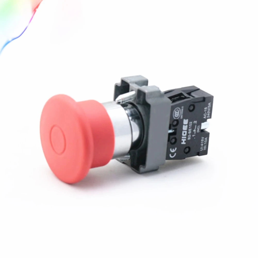 SAY7-D XB2-BT42C XB2-BT42 электрических выключателей N/C двухтактный переключатель давления