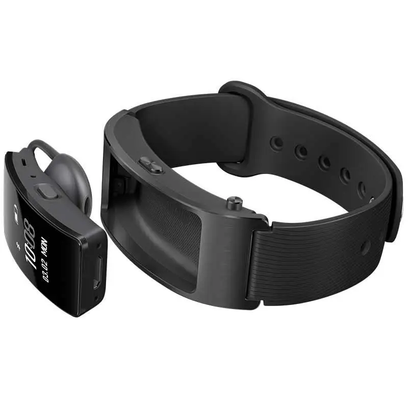 huawei TalkBand B3 Talk Band Bluetooth умный Браслет носимые спортивные браслеты совместимые смарт-устройства мобильного телефона - Цвет: Sport Black