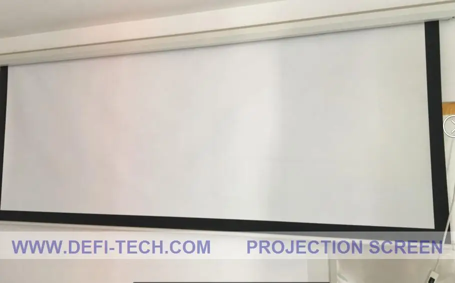DfLabs 84 Inch 43 Motorized Electric Wall Mount Projector Screensin Projection Screens from