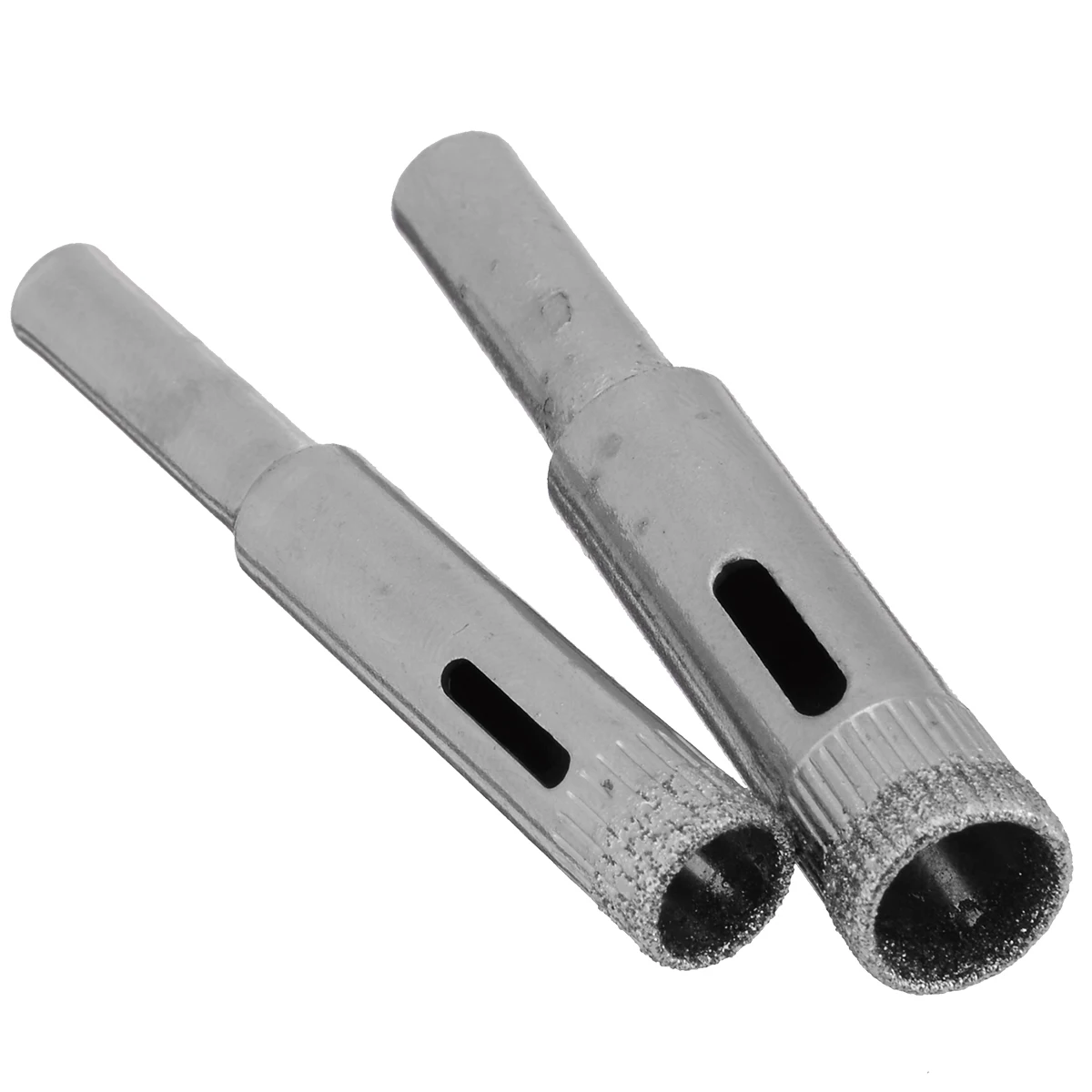 LANSEYQO 5pcs Diamond Coated Core Hole Saw Drill Bits Tool Set for Tile Cutter Glass Ceramic Marble 5mm-12mm
