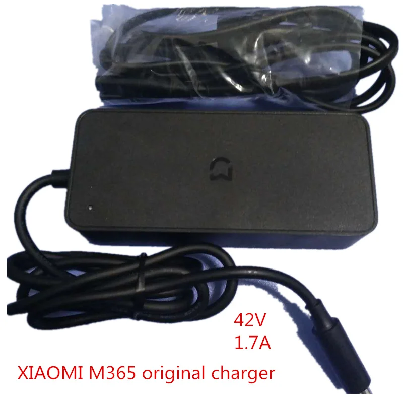 

XIAOMI MIJIA M365 electric scooter battery Original charger custom made power line adapter 42v 2A and 1.5A