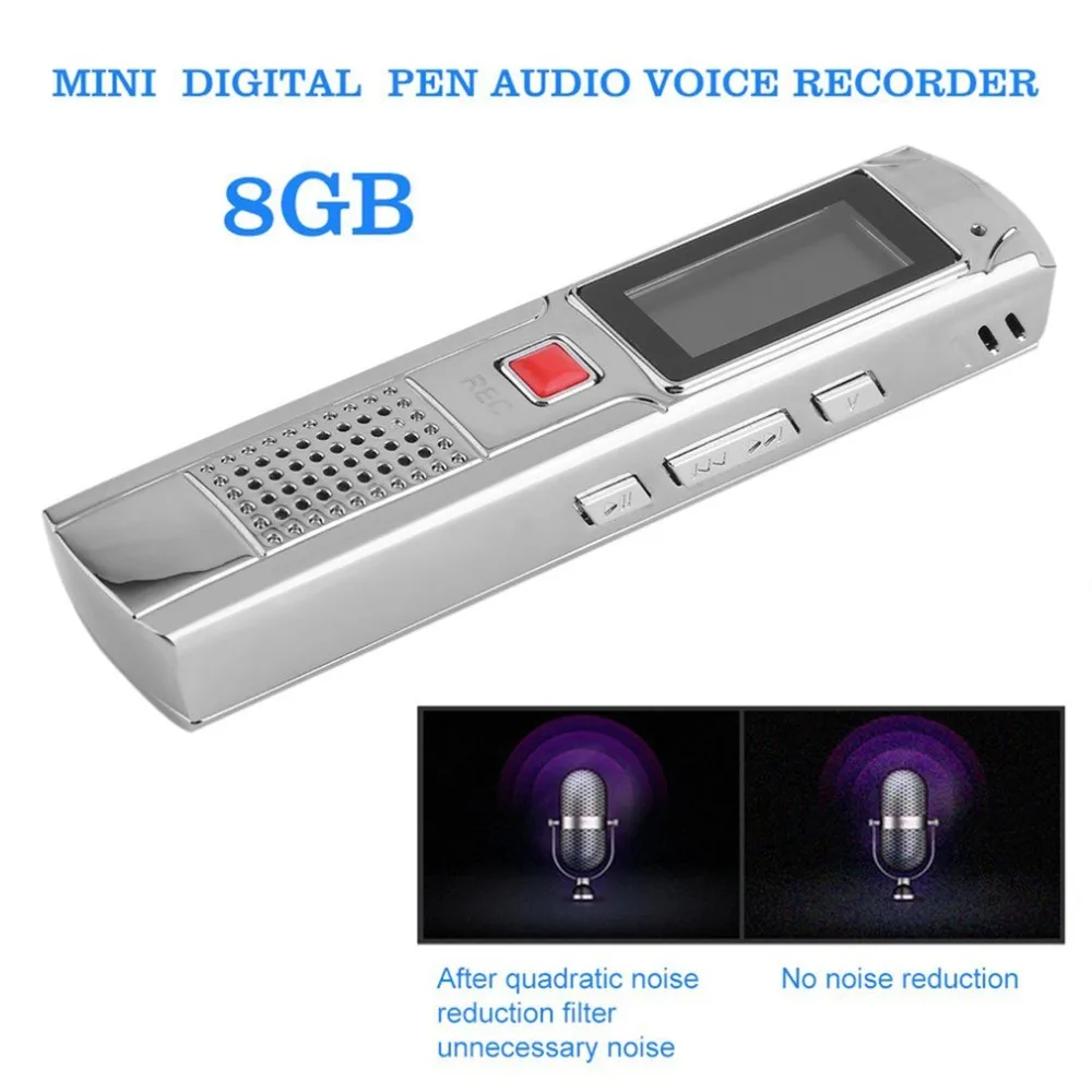 SK013 8GB Metal Stereo LCD Screen Dictaphone Digital Voice Recorder USB Disk MP3 Player Electronic Audio Sound Recorder SK013 8GB Metal Stereo LCD Screen Dictaphone Digital Voice Recorder USB Disk MP3 Player Electronic Audio Sound Recorder