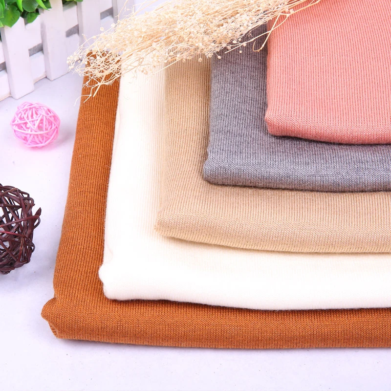 Высококачественная вискозная ткань, шерсть, не скатывается, акрил, спандекс, ткань для пуловеров 220gsm 50*150 см/шт A0299