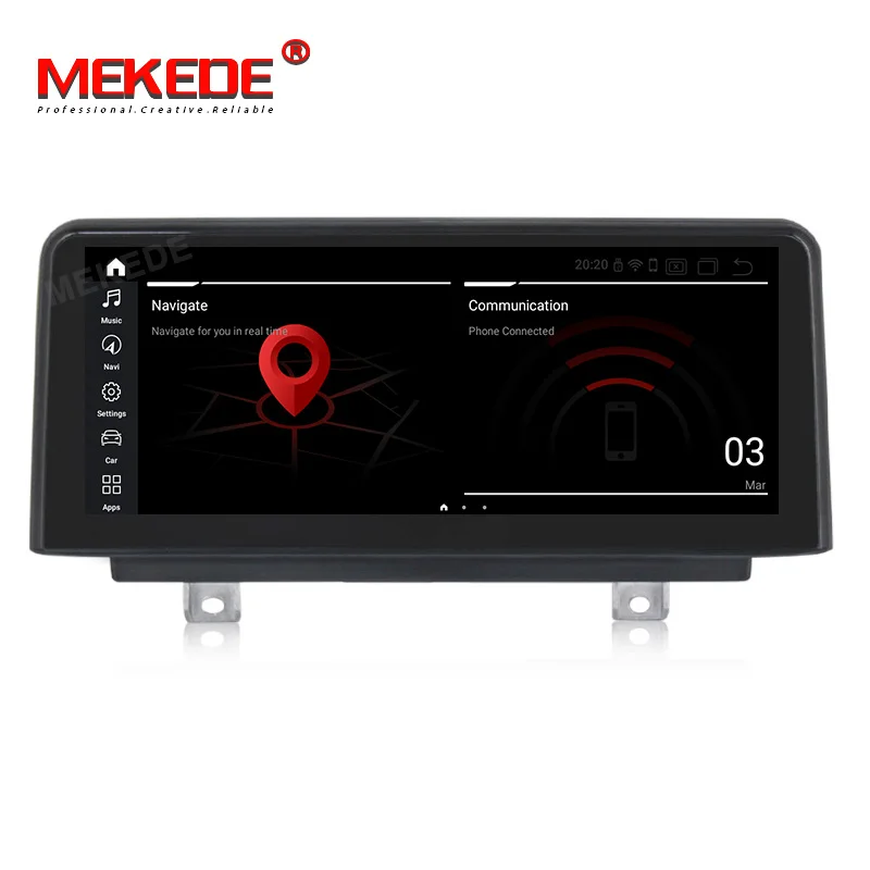 Discount Android 9.0 4+64 Car Dvd Navi Player FOR BMW 1 Series F20/F21 FOR BMW 2 Series F23 3 Series F30 /F31/F34 audio stereo all in one 3