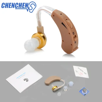 

Ear Sound Amplifier Volume Adjustable Hearing AID Behind The Ear Voice Sound Enhancement for Deaf Hearing Loss Elderly