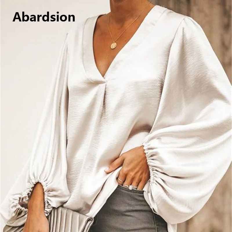 Блузка Abardsion Женская с длинным рукавом 2019|Блузки| |