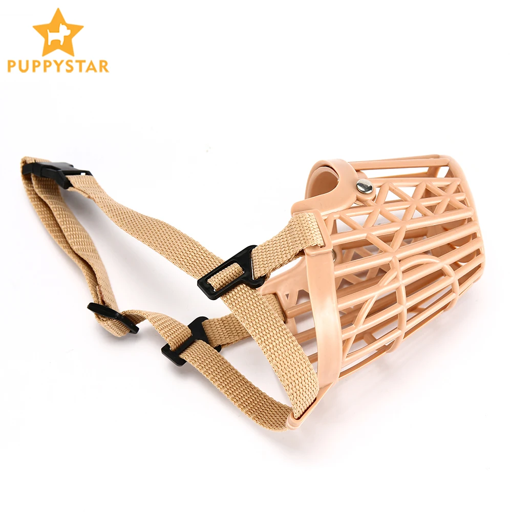 Breathable Pet Dog Muzzle Collar High Quality Soft Dog Adjustable Muzzle Prevent Small Medium