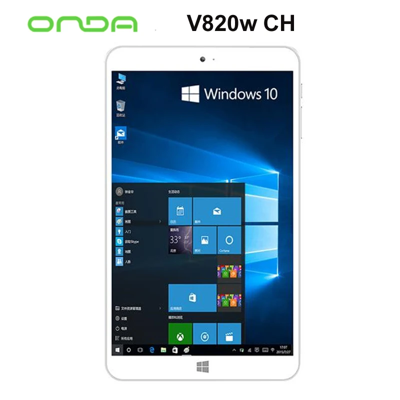 

Onda V820w CH 8" 1280*800 IPS Screen Atom X5 Z8300 Quad Core Windows 10&android 5.12GB RAM 32GB ROM