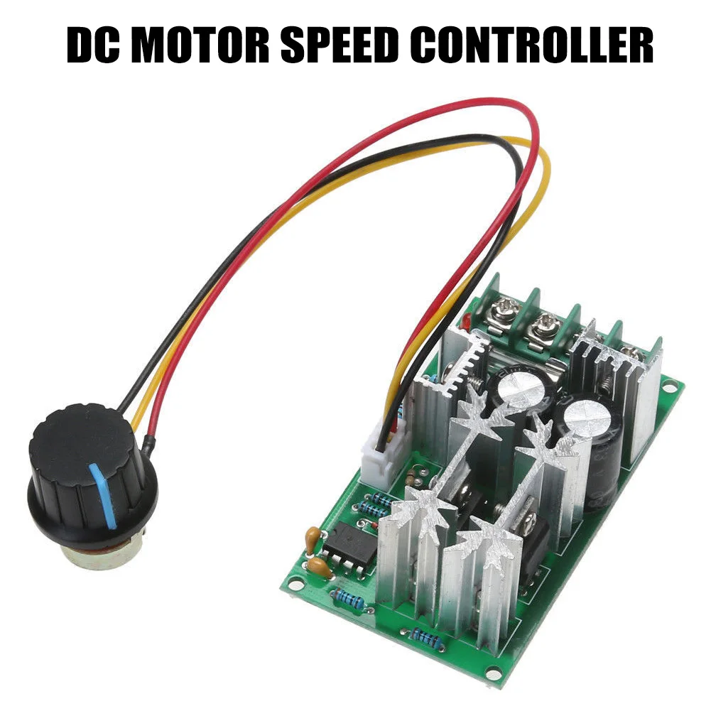 

PWM Fan Motor Speed Controller Module 1200W 20A DC 12V/24V/36V/48V/60V 25KHZ WWO66
