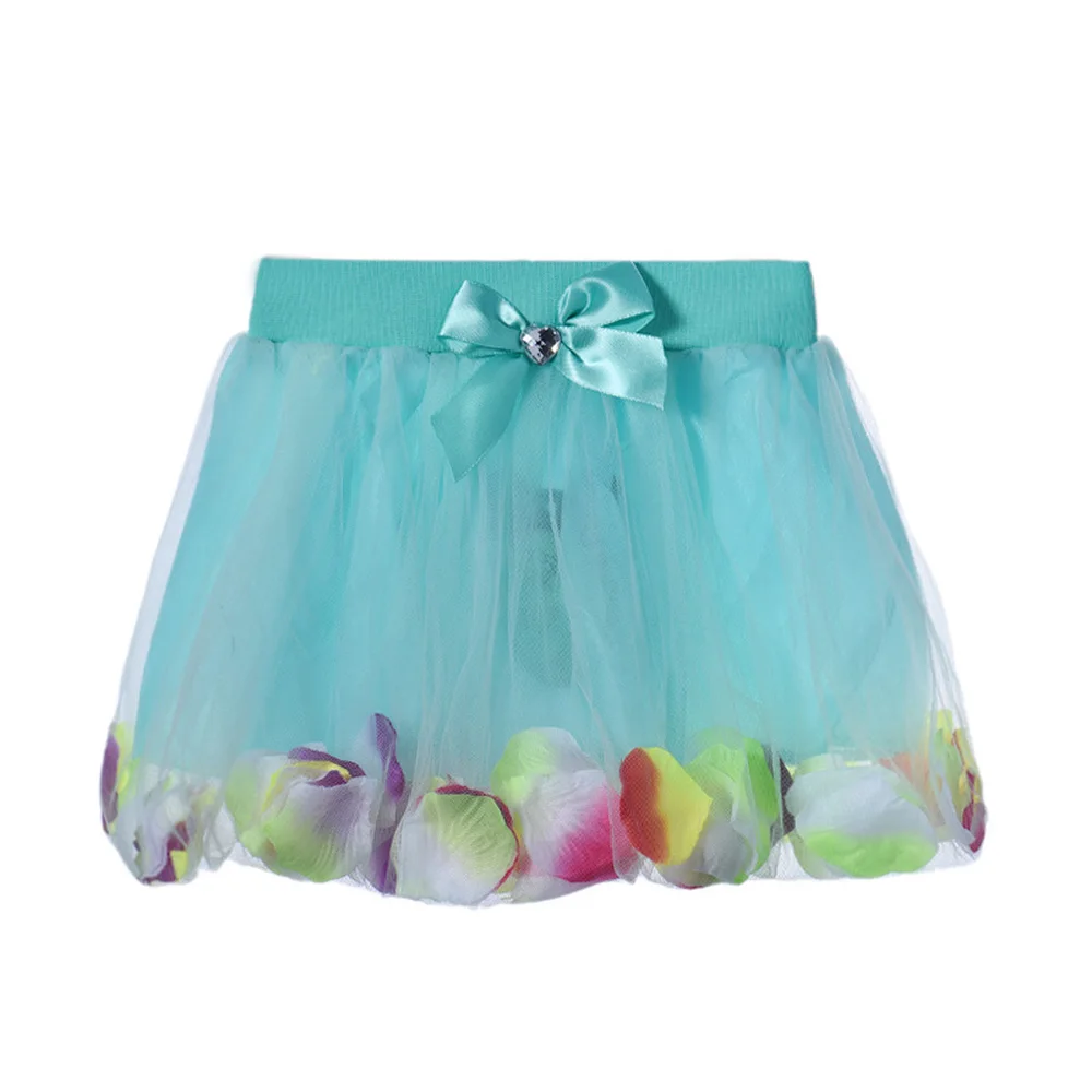 children skirt for girls lace Bow summers girls short skirt fluffy ...