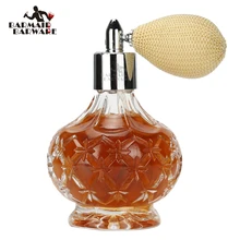 100 мл кристалл книги по искусству Винтаж Стиль Пустой многоразового духи распылитель длинные кисточкой спрей горький флакон с воздушн