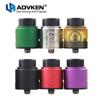 

Original Advken Breath RDA Tank 24mm Diameter Atomizer with Dual Posts Design & Bottom Airflow Vape Atomizer Vs RTDA / RTA / RDA