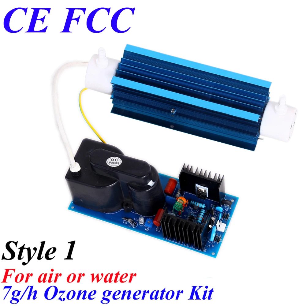 

CE EMC LVD FCC air purifying quartz tube ozone generator