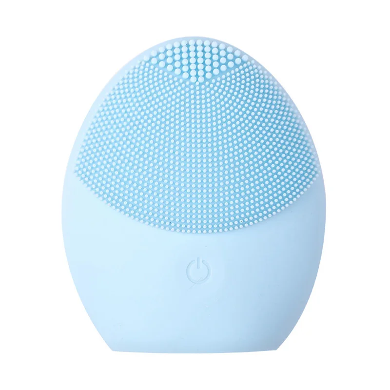 

Facial Cleansing Brush Machine Vibration Silicone Electric Waterproof Cleaning Massage QRD88